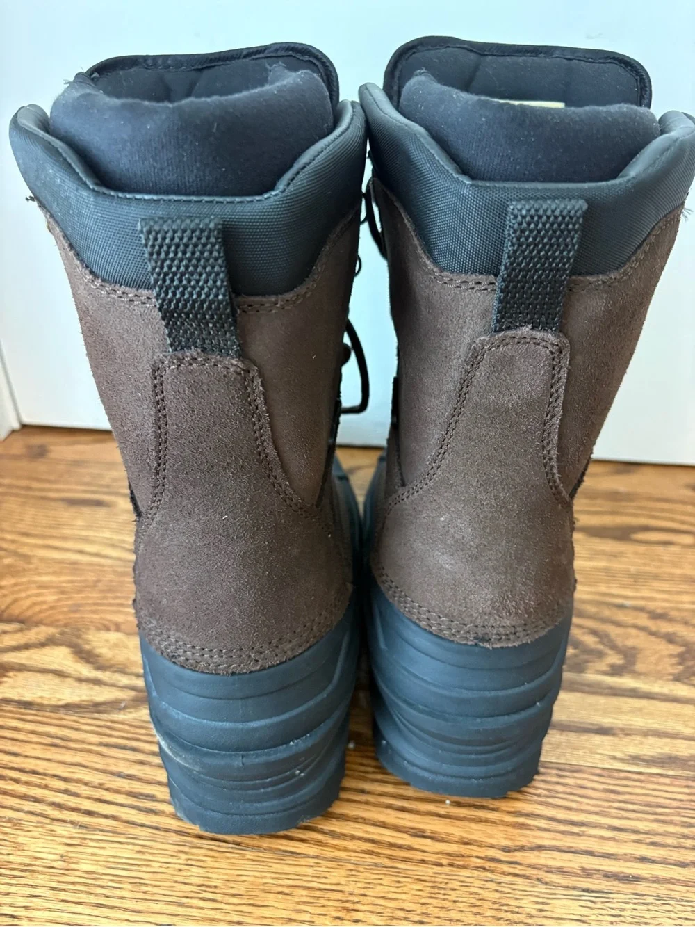 Kamik Men's Nationplus Snow Boot Brown Lace Up Insulated Boots Size 9